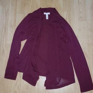 Maroon Cardigan
